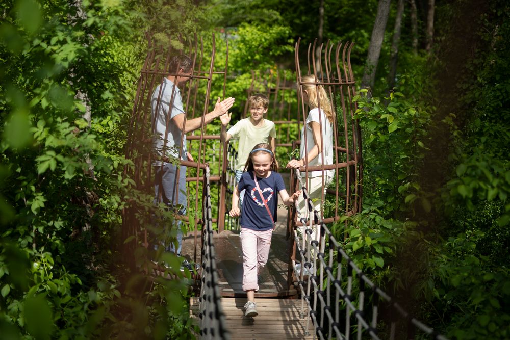 Hängebrücke Trauttmansdorff